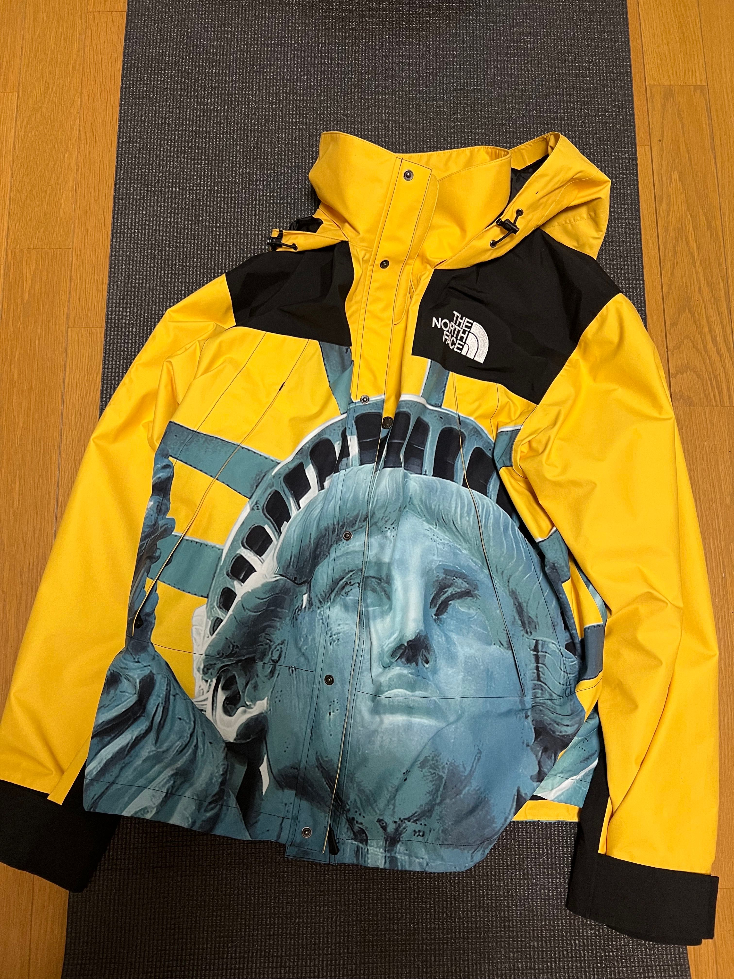 Supreme x The North Face Statue of Liberty Mountain Jacket "Yellow"