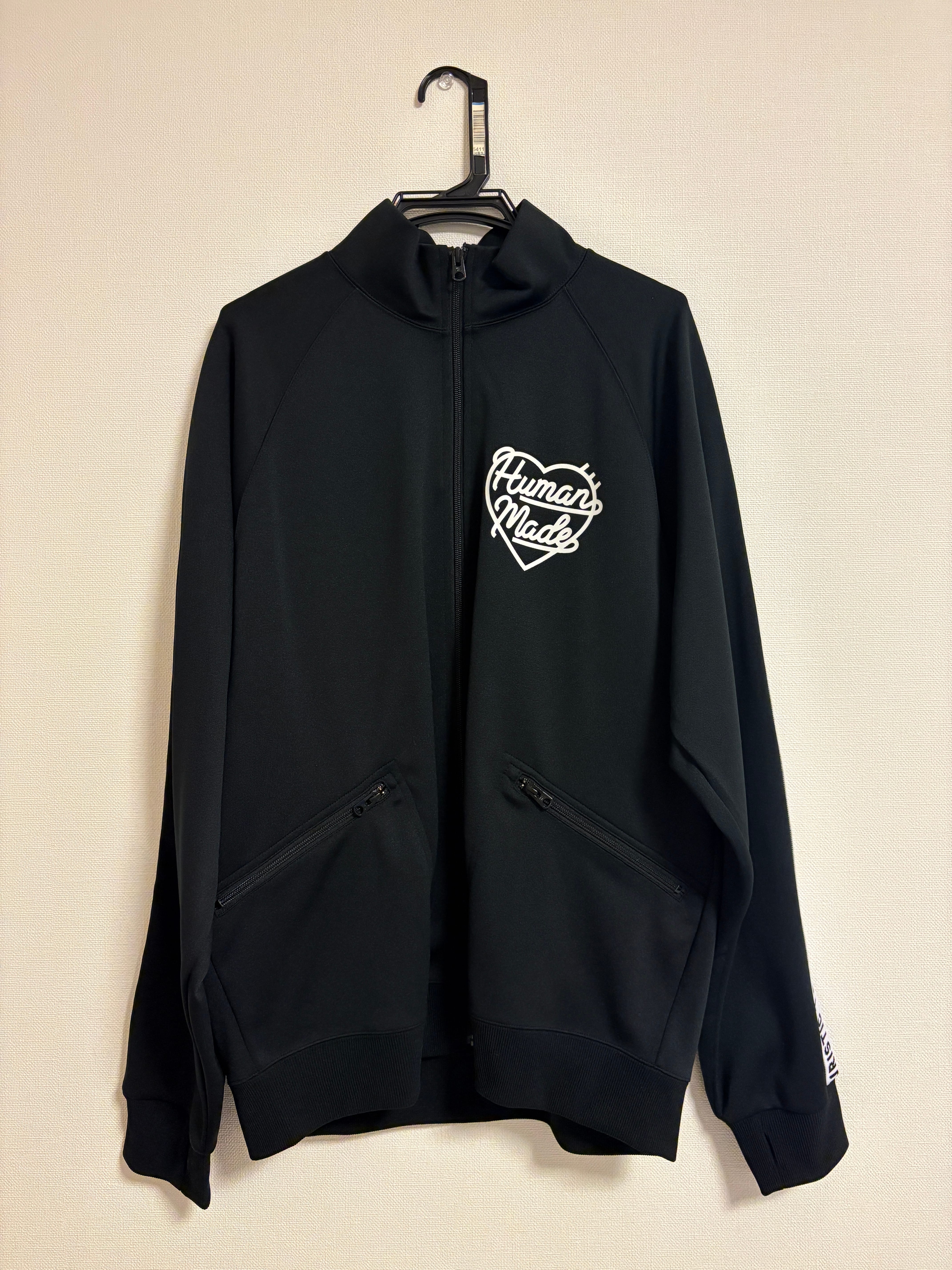 ヒューマンメイド TRACK JACKET 黒 M HUMAN MADE(ヒューマンメイド) TRACK JACKETトラックジャケット