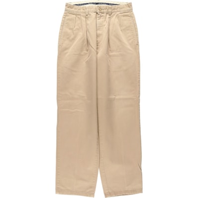 古着 ラルフローレン Ralph Lauren POLO RALPH LAUREN ツータック チノパンツ メンズw29相当/eaa644112