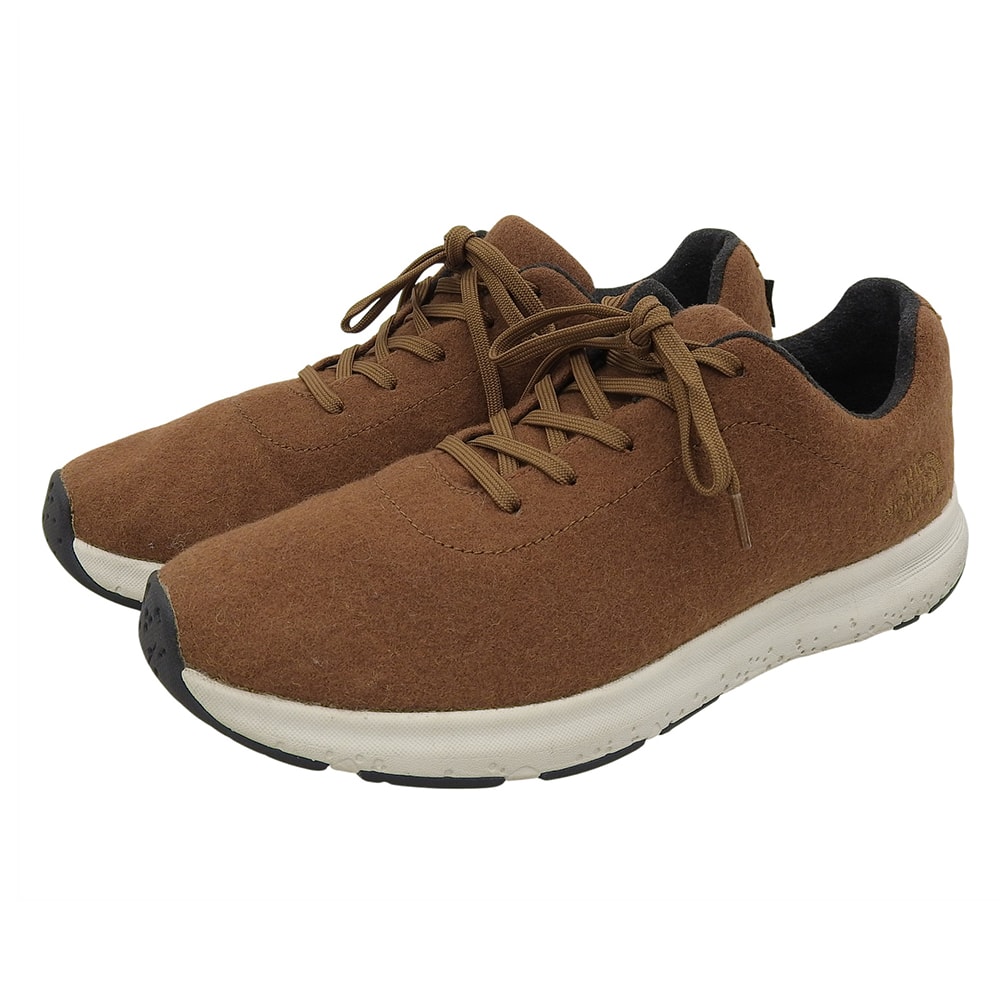 ノースフェイス ベロシティ GORE-TEX インビジブル フィット シューズ メンズ ウール ブラウン 27cm 27