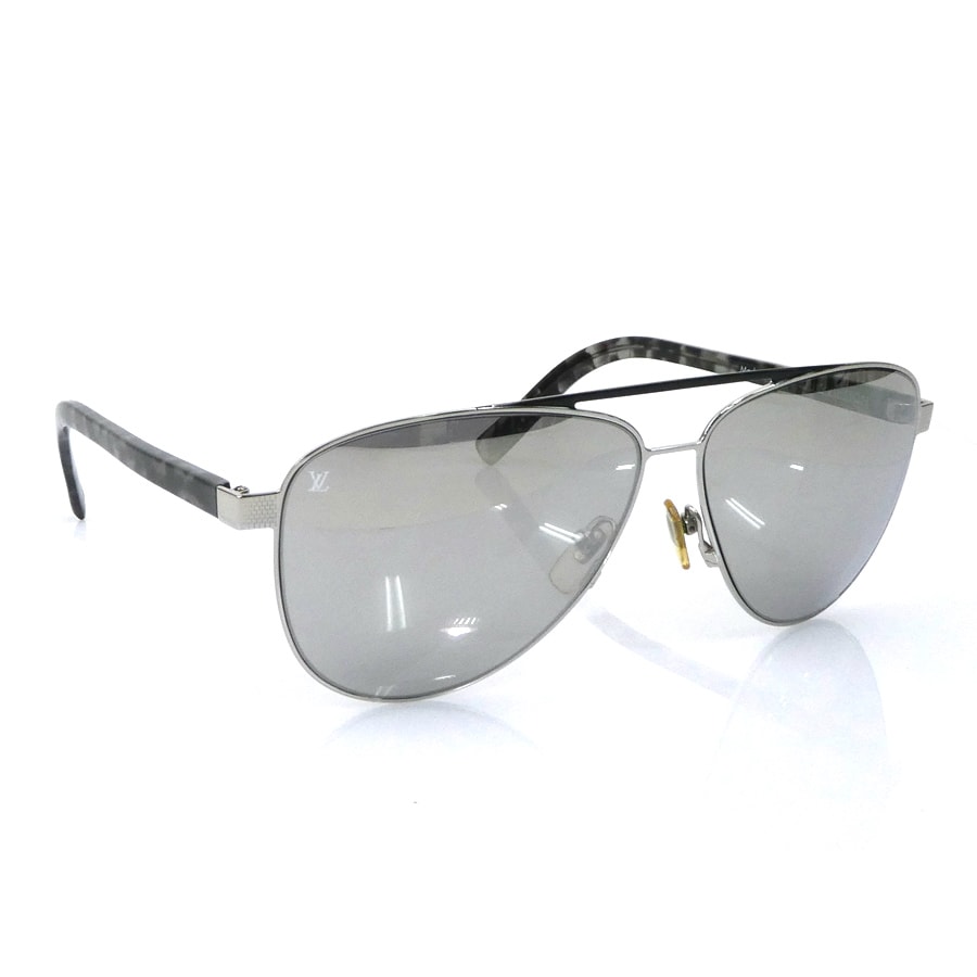 ルイ ヴィトン LOUIS VUITTON サングラス プラスチック ブラック系 メンズ【中古】 r10793a