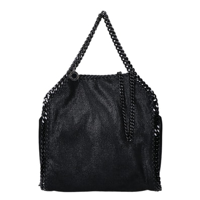 ステラマッカートニー 【美品】371223 W8180 FALABELLA MINI ファラベラ ミニ シャギーディアファブリック 2WAY チェーン