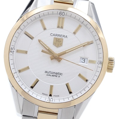 ☆良品 タグホイヤー カレラ キャリバー5 WV215A-2 メンズ 【中古】