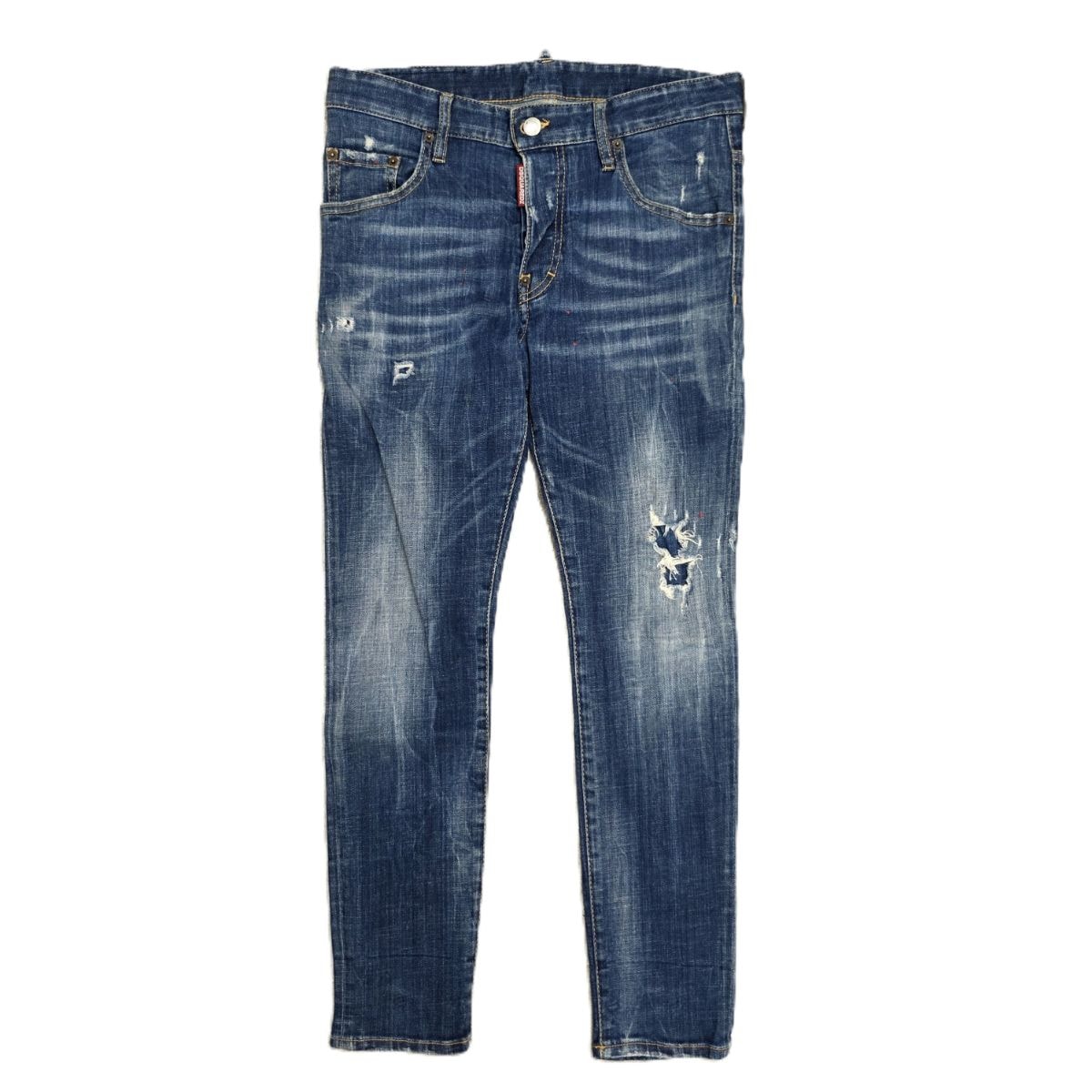 DSQUARED2 ディースクエアード SKATER JEAN  スケーター ジーンズ デニムパンツ S79LA0009 44 コットン ブルー  メンズ【中古】