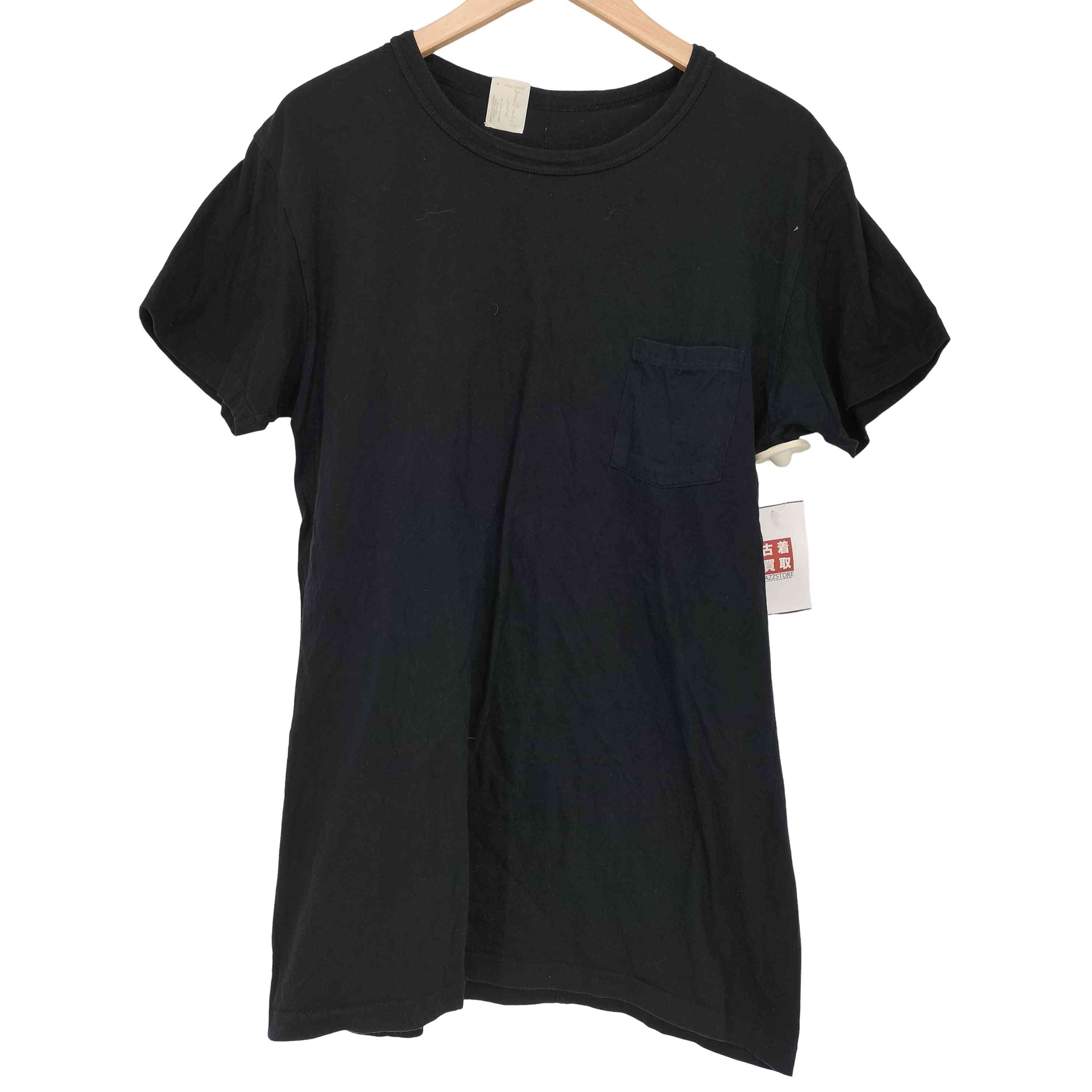 クルーネック ポケット バックステッチ ショートスリーブ カットソー【1141774283707】