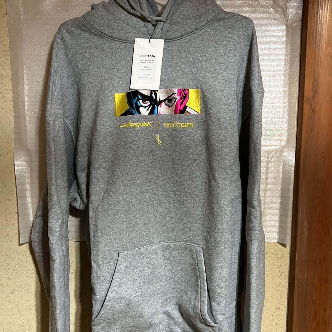 VAULTROOM x Cyberpunk David Hoodie "Grey"