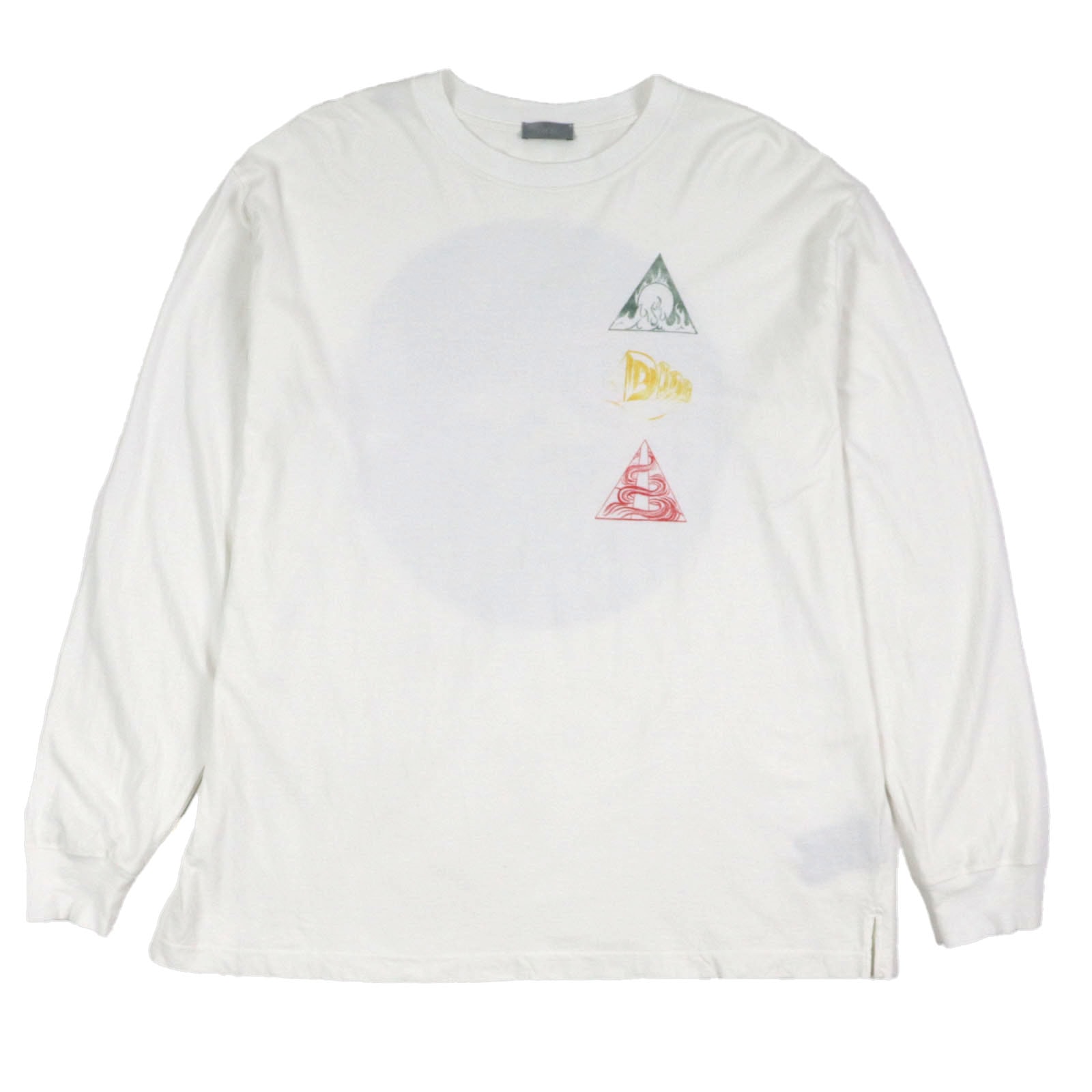 Dior HOMME Printed Sweat Shirt "White"