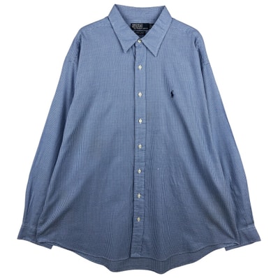 古着 ラルフローレン Ralph Lauren POLO by Ralph Lauren LOWELL SPORT ギンガムチェック 長袖 ボタンダウンチェックシャツ メンズXXL相当/eaa602383
