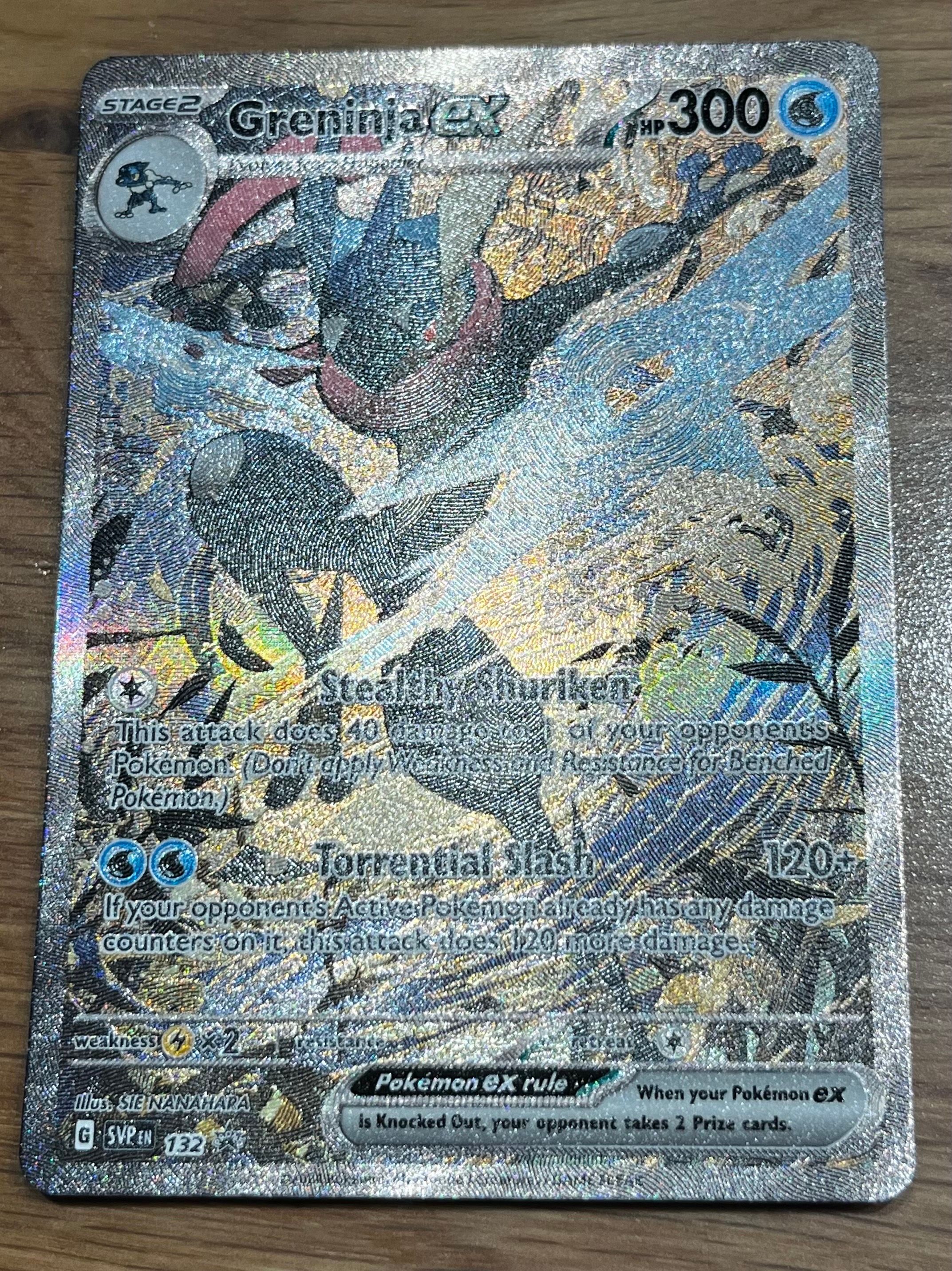 ゲッコウガex P [SVP EN 132]【英語版】(スカーレット&バイオレット「シュラウデッドフェイブル ゲッコウガex スペシャルイラストレーション コレクション」)