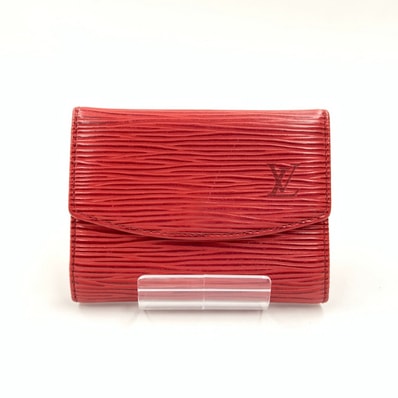 LOUIS VUITTON ルイヴィトン ルイ ヴィトン エピ ポルトモネ サーンプル コインケース 小銭入れ M6341E レッド 現状渡し ジャンク品