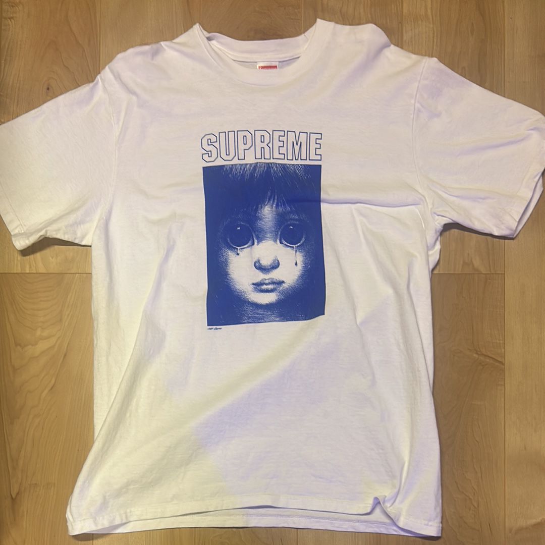 Supreme Margaret Keane Teardrop Tee "White"