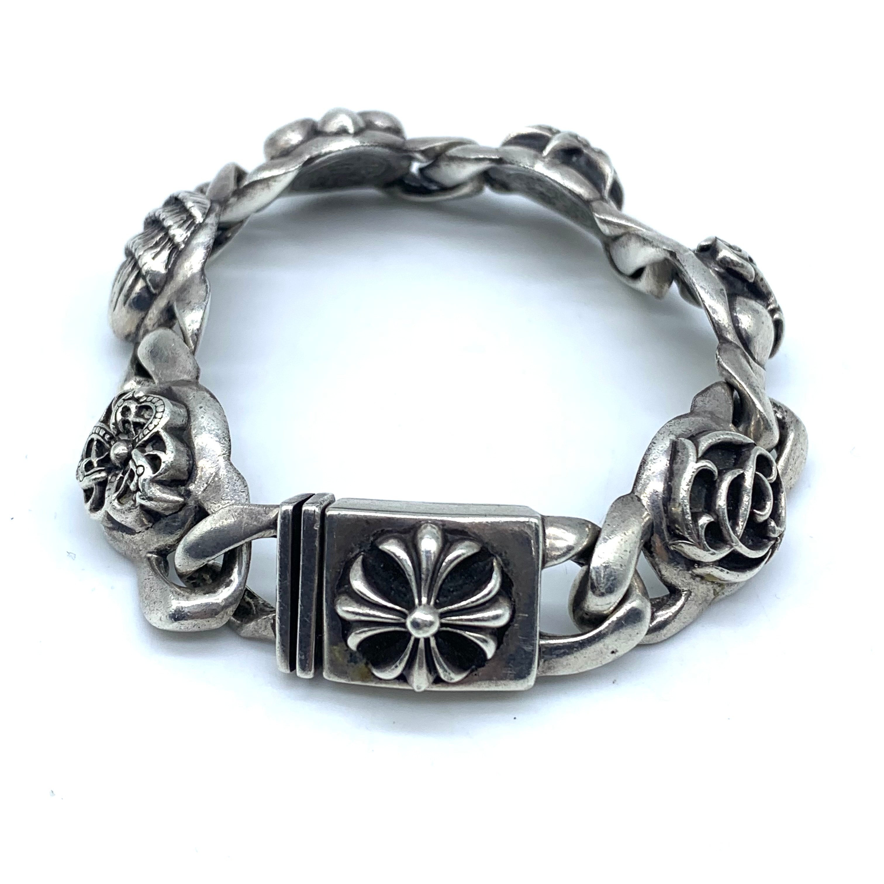 Chrome Hearts Multi Link Bracelet "Silver"