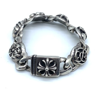 Chrome Hearts Multi Link Bracelet "Silver"