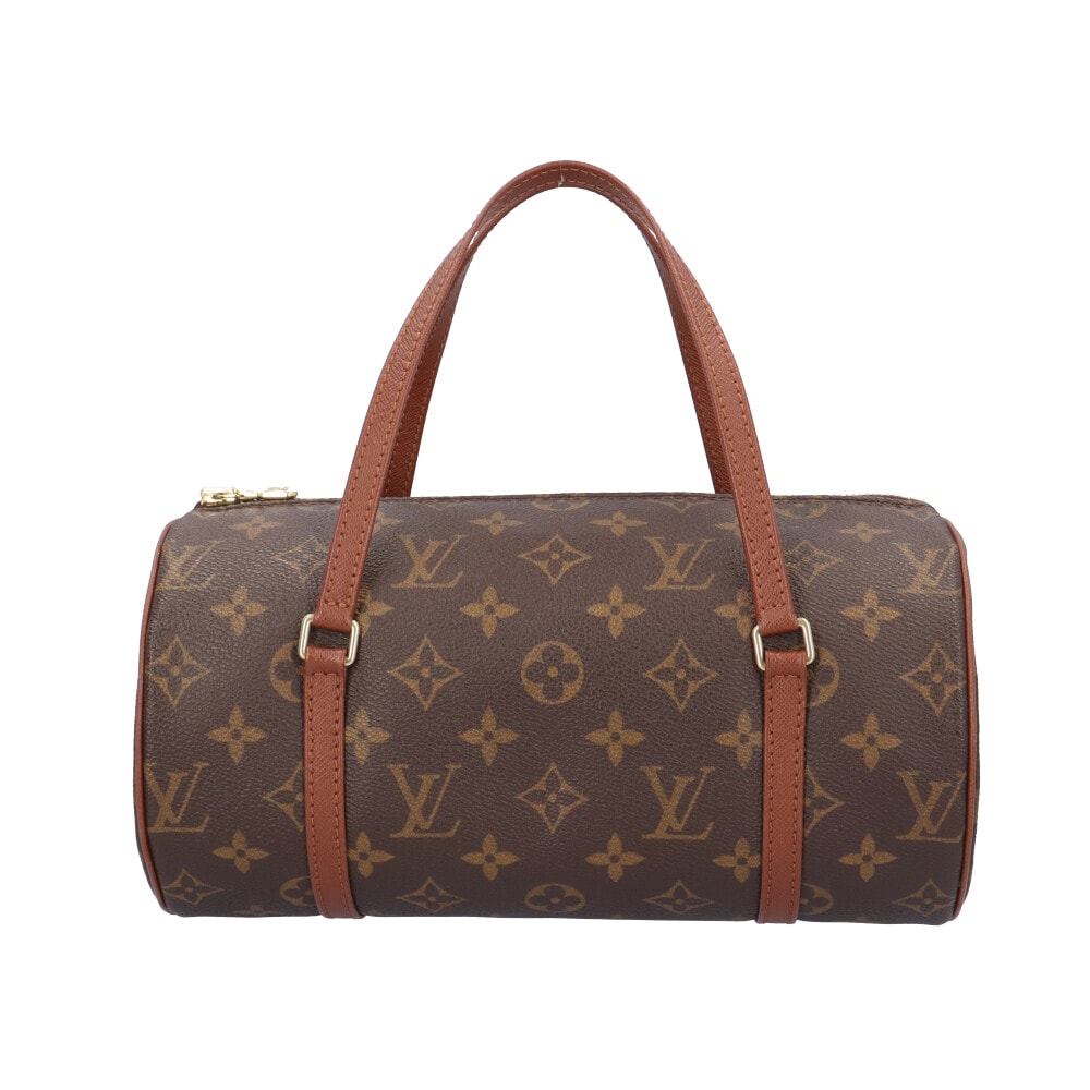 ルイヴィトン パピヨン26 モノグラム ハンドバッグ モノグラムキャンバス M51366 ブラウン レディース LOUIS VUITTON  中古