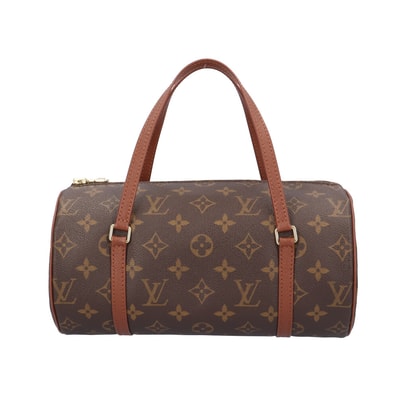 ルイヴィトン パピヨン26 モノグラム ハンドバッグ モノグラムキャンバス M51366 ブラウン レディース LOUIS VUITTON 中古