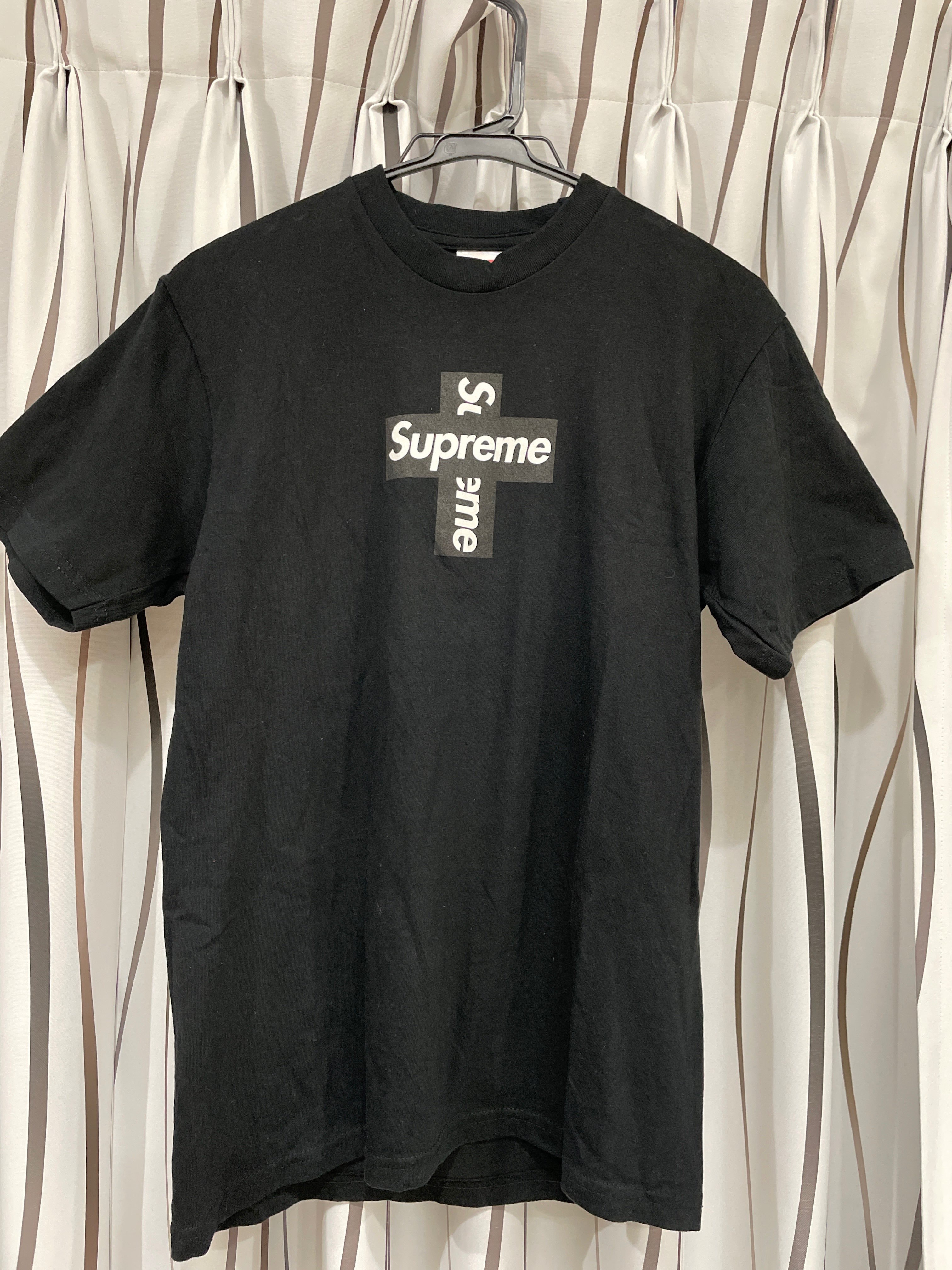 Supreme Cross Box Logo Tee "Black"