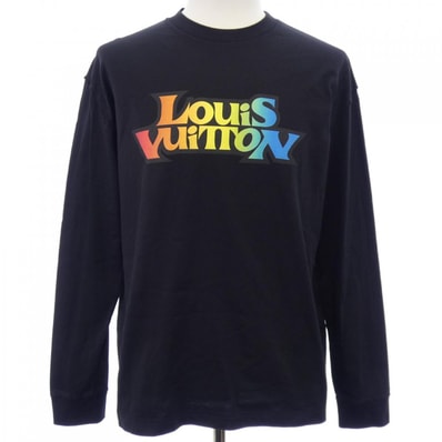 ルイヴィトン LOUIS VUITTON LVフェードプリンテッドロングスリーブTシャツ HOY31WNPG Tシャツ