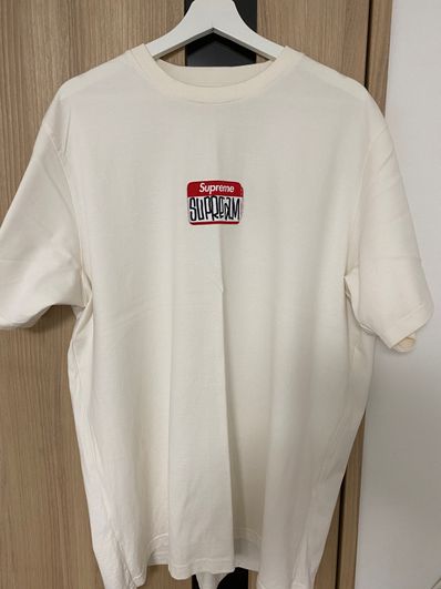 Supreme Gonz Nametag S/S Top "Natural"