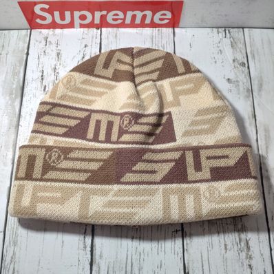 Supreme Geo Beanie "Tan"
