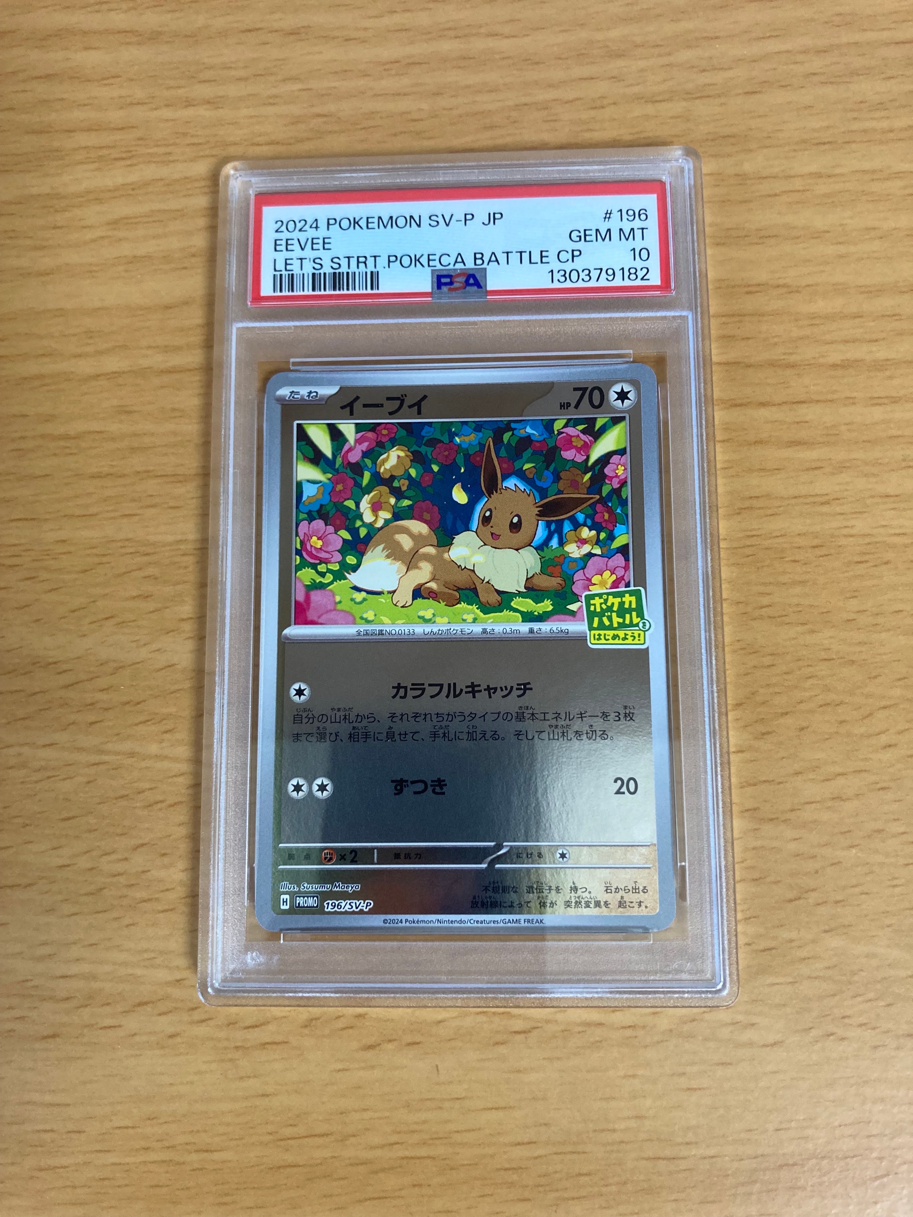 イーブイ P [SV-P-SM 196](プロモカードパック「ポケカバトルをはじめよう!キャンペーン」)