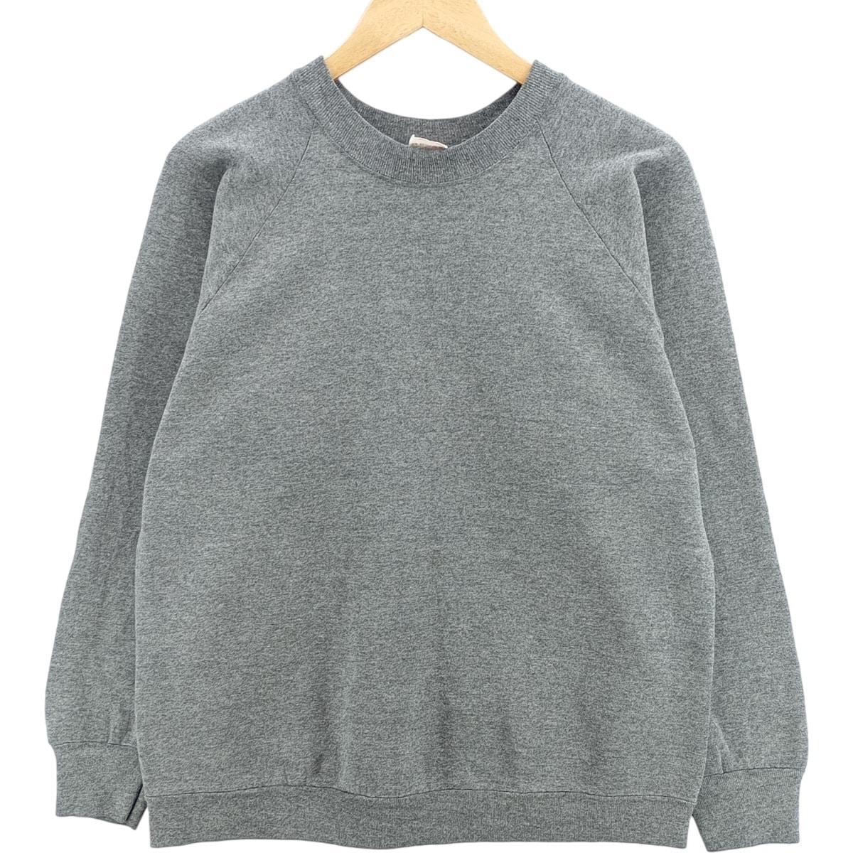 古着 フルーツオブザルーム FRUIT OF THE LOOM 無地 ブランクスウェットシャツ トレーナー USA製 メンズL相当/eaa480949