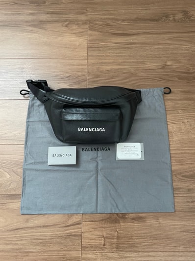 Balenciaga Everyday Belt Bag "Black"