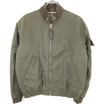 バーバリー カーキ 9905652 MA-1ボンバージャケット 50
