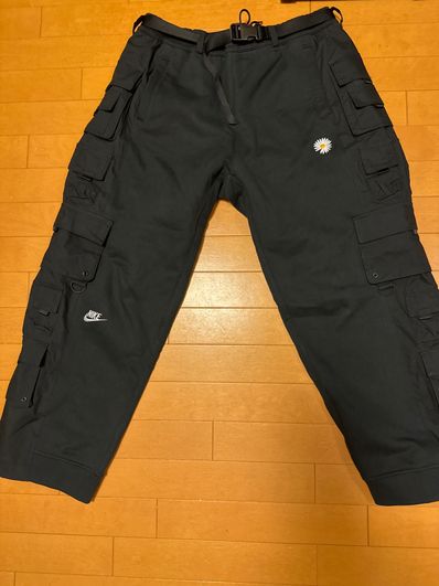 PEACEMINUSONE PMO x NIKE Wide Pants "Black" / G-DRAGON