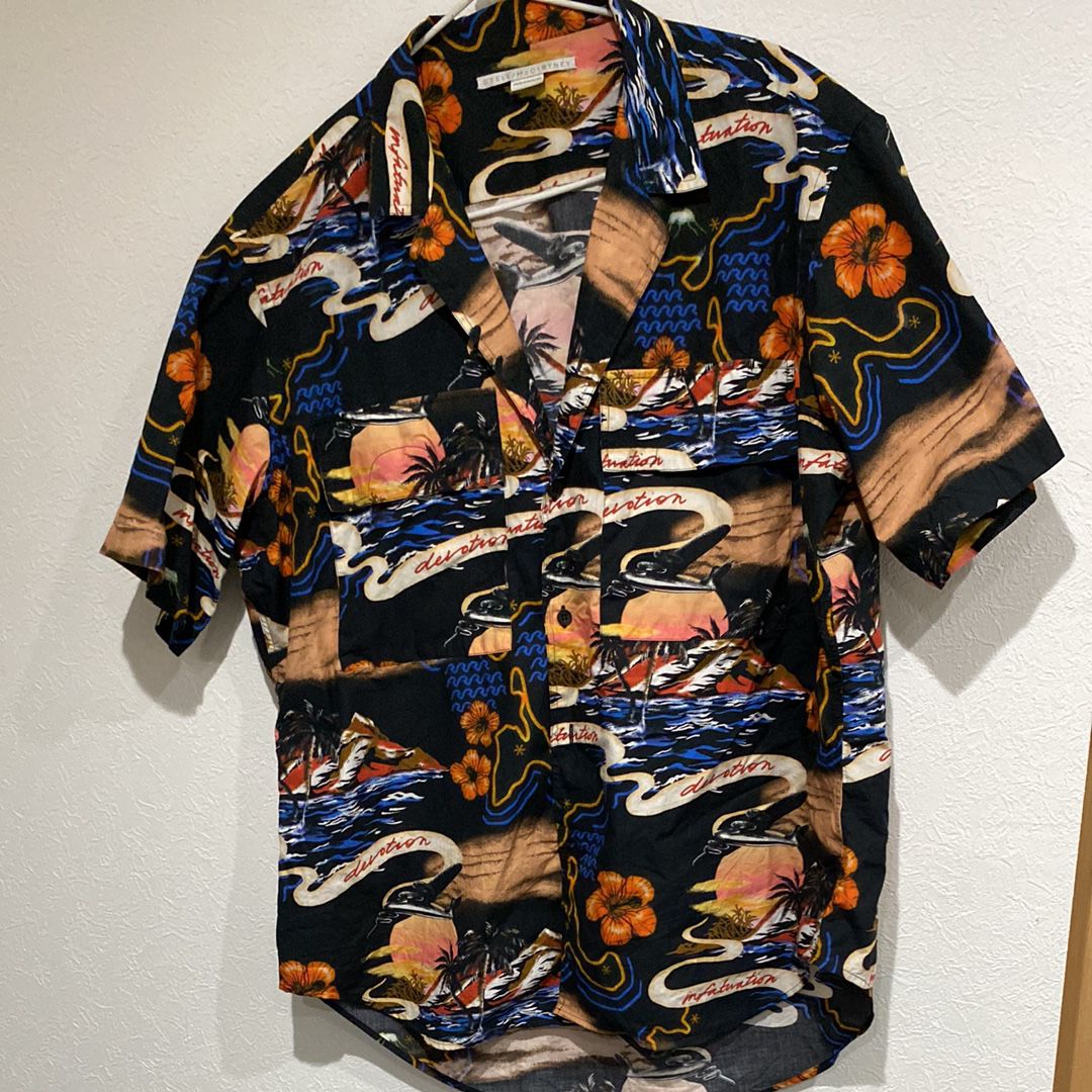 ステラマッカートニー アロハsummer shirt