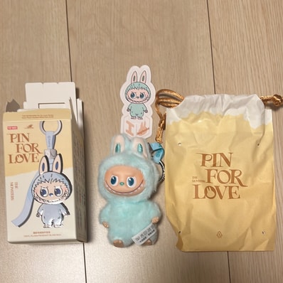 POP MART THE MONSTERS (LABUBU) Pin for Love Series-Vinyl Plush Pendant (A-M) I