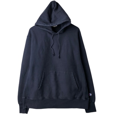 古着 00年代 チャンピオン Champion REVERSE WEAVE リバースウィーブ 目無し 無地 ブランクスウェットシャツ パーカー メンズXL相当/eaa635411