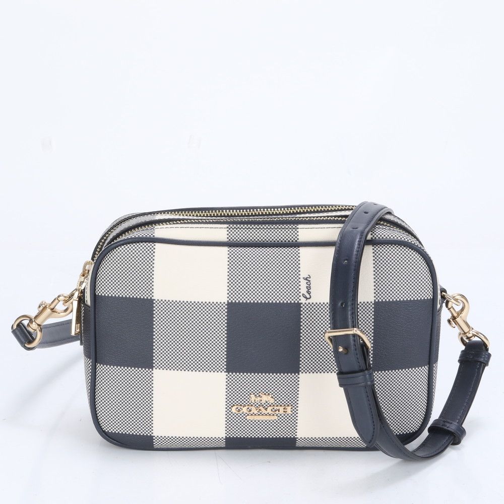 ■極美品 コーチ チェック F44954 ショルダーバッグ