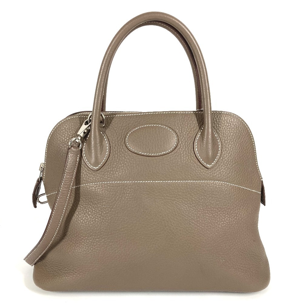 エルメス HERMES ボリード31 ボリード 31 斜め掛け 2WAYバッグ ショルダーバッグ カバン トートバッグ ハンドバッグ トリヨンクレマンス P□刻 エトゥープ グレー