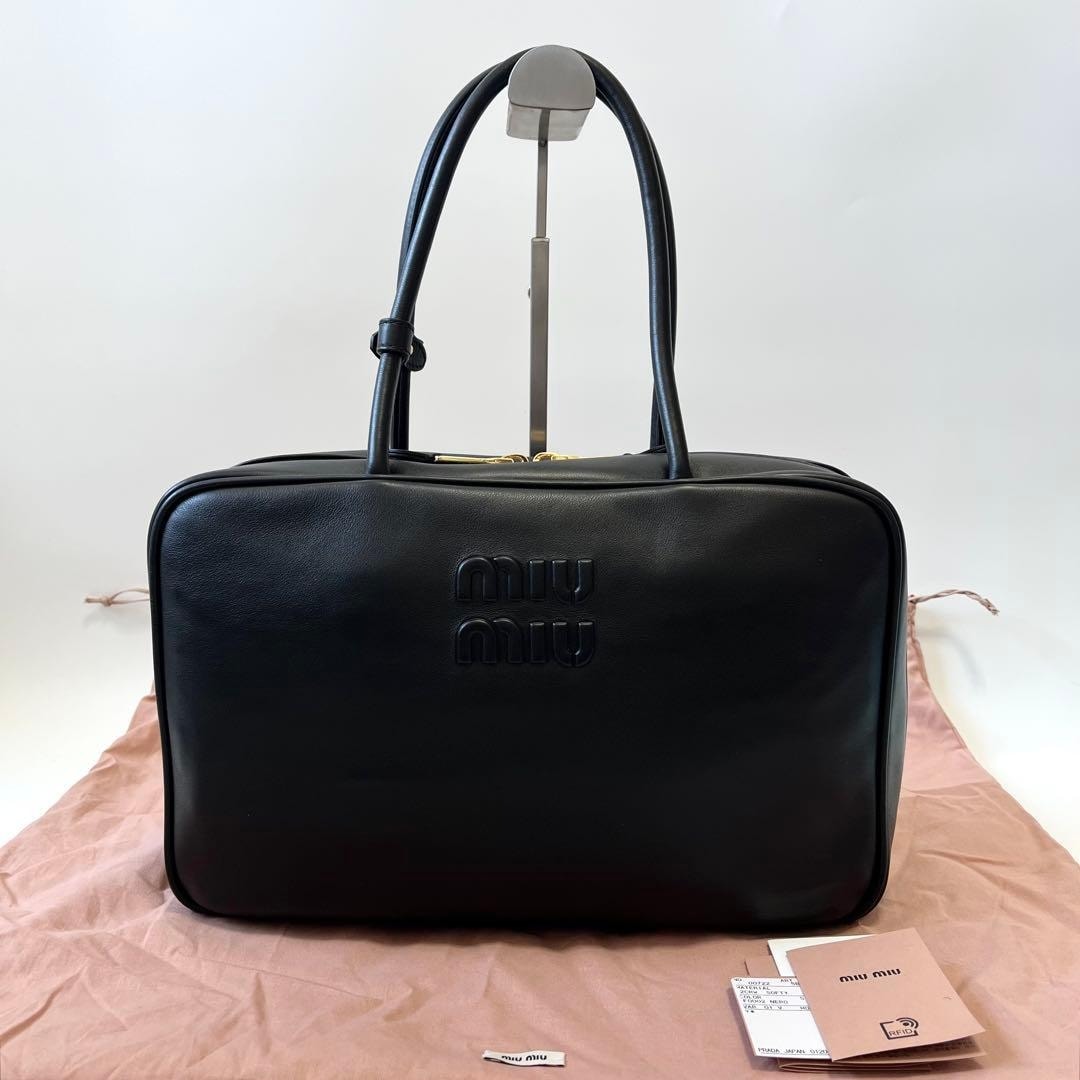 ミュウミュウ5BB117 ハンドバッグ レディース