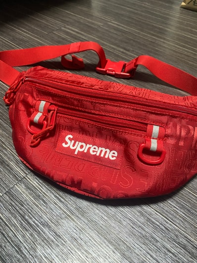 Supreme 19SS Waist Bag "Red"