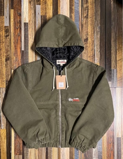 Stussy Work Jacket Insulated Canvas "Olive"