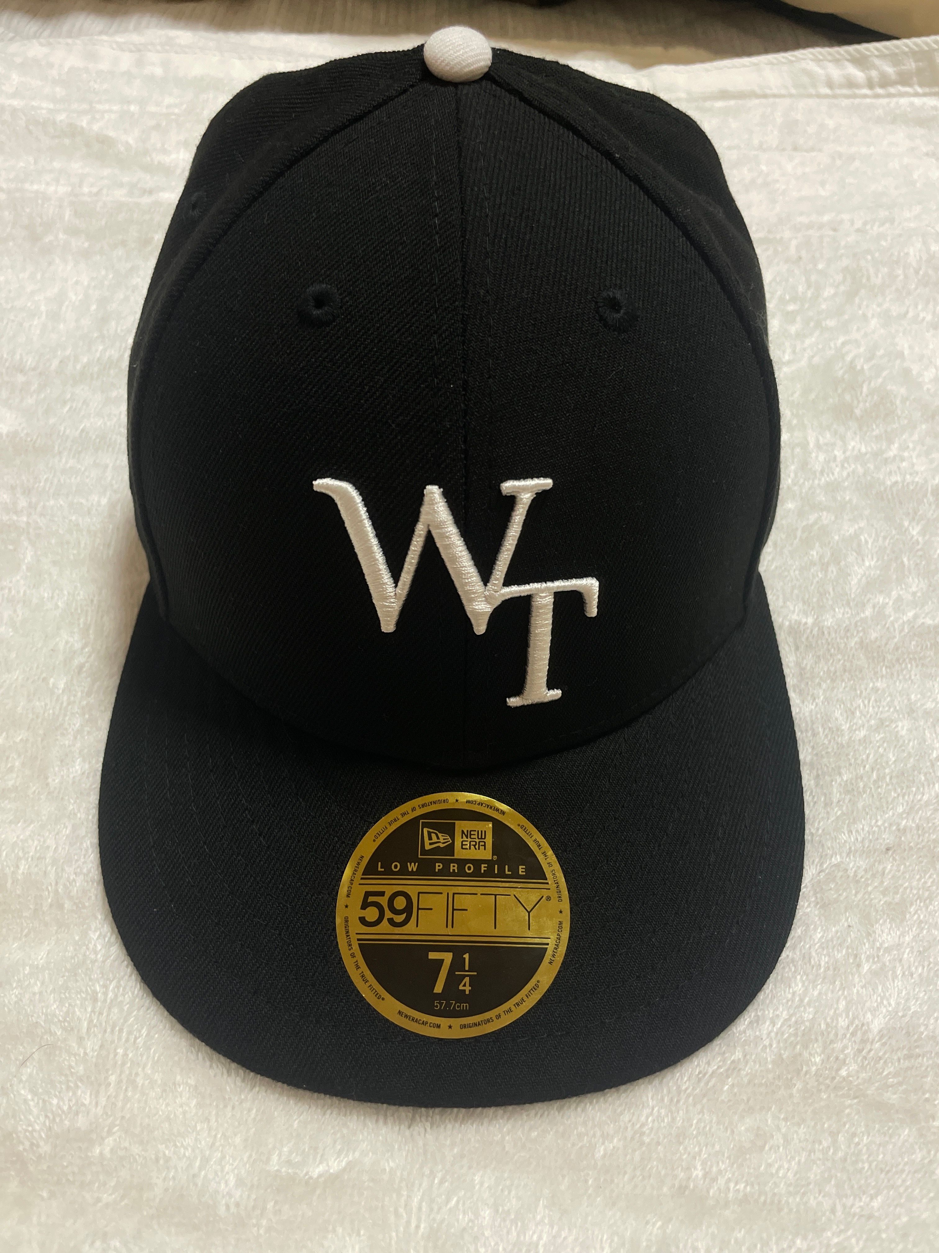 Wtaps x NEW ERA 59FIFTY Low Profile / Cap / Poly. Twill. Newera. League "Black"