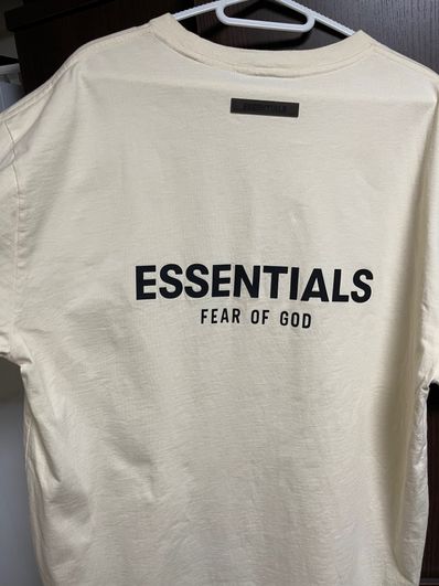 FEAR OF GOD ESSENTIALS Short Sleeve Tee "Butter cream"