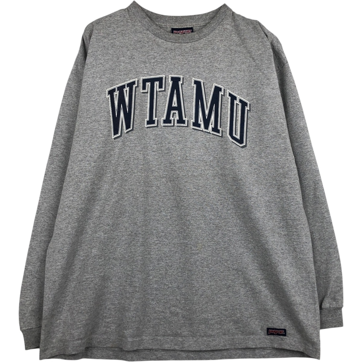 古着 90年代 ジャンスポーツ JANSPORT カレッジ ロングTシャツ ロンT USA製 メンズXL相当/eaa627131