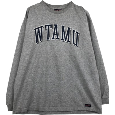 古着 90年代 ジャンスポーツ JANSPORT カレッジ ロングTシャツ ロンT USA製 メンズXL相当/eaa627131