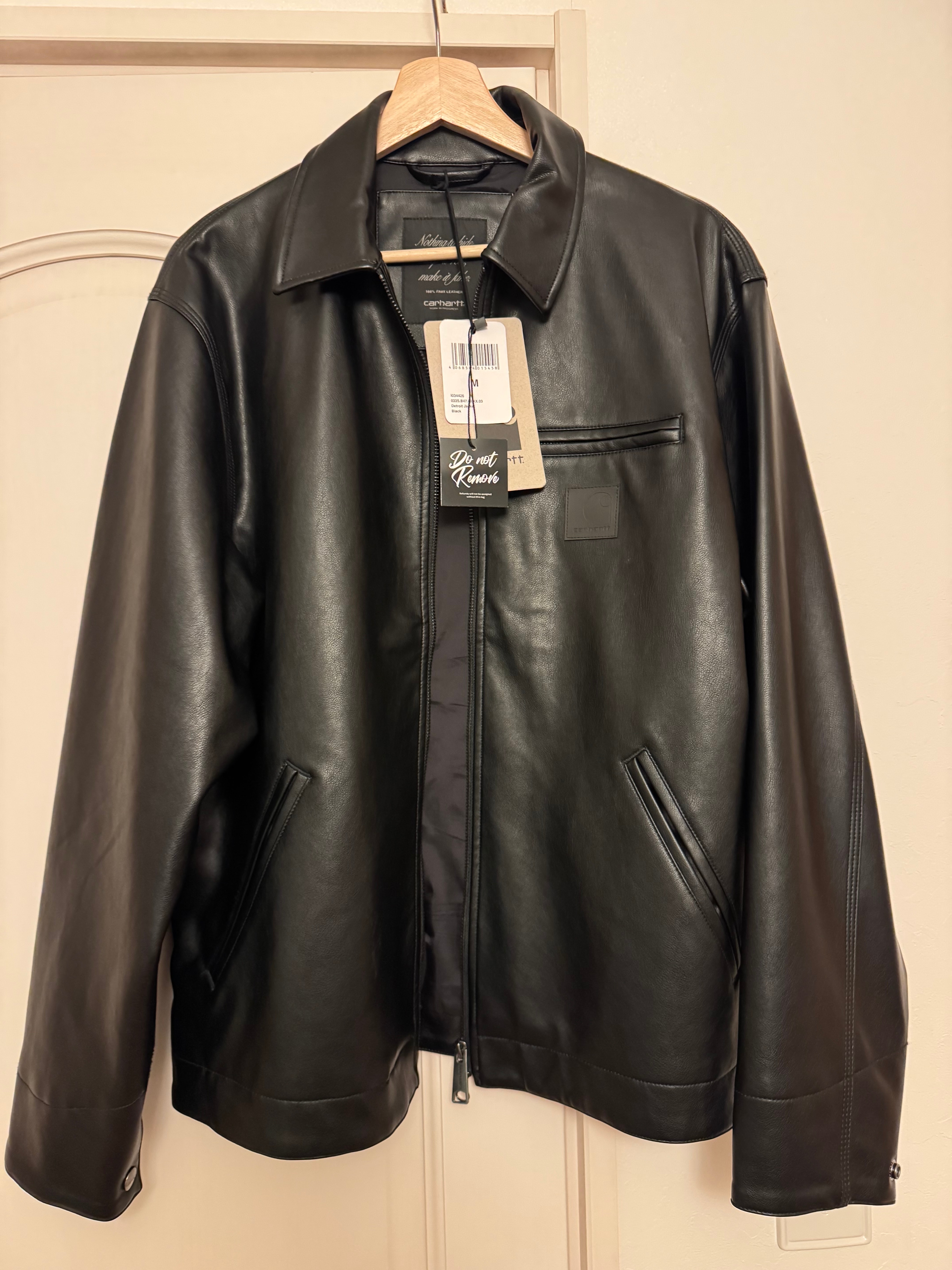 A+ (新品・未使用(ワケあり))】カーハートWIP デトロイト レザー