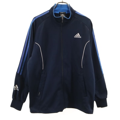 adidas アディダス トレーニング トラックジャケット 160 ネイビー ジャージ