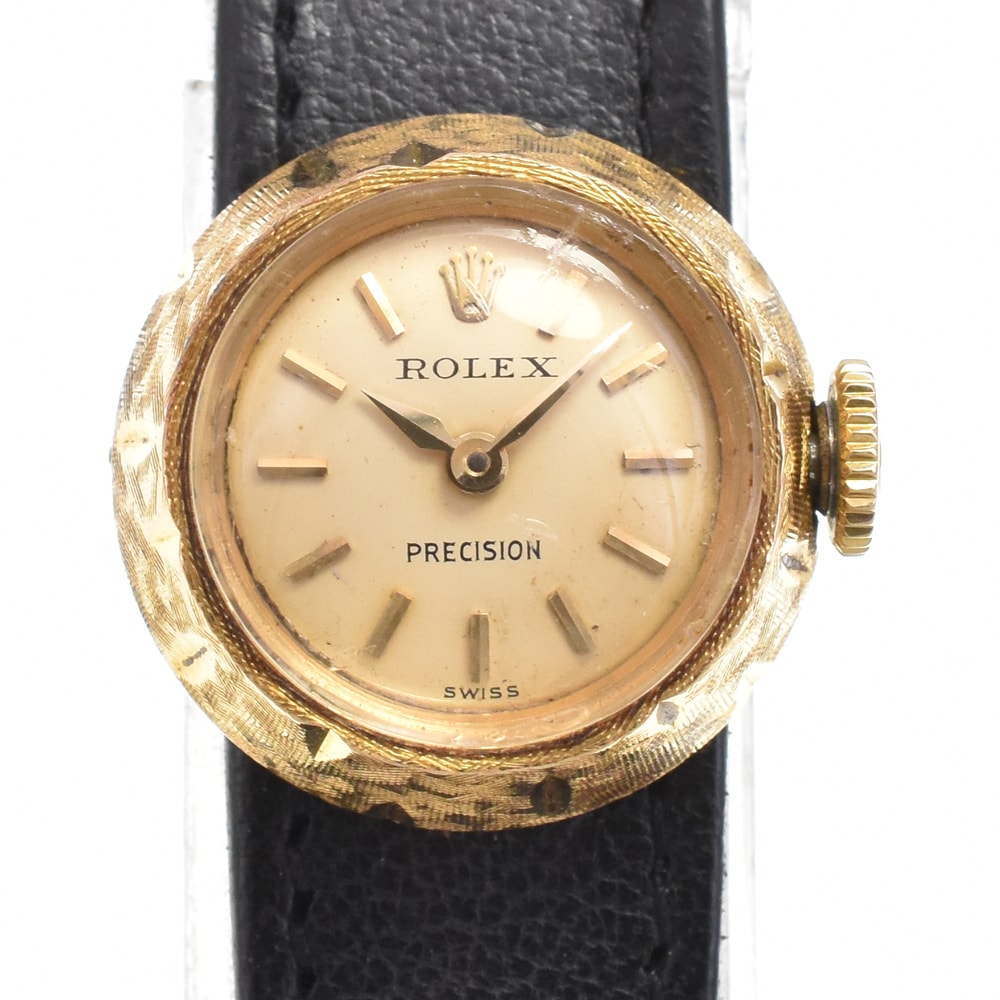 値下 ロレックス ROLEX 9544 カメレオン プレシジョン K18YG Cal.282 手巻き レディース 内箱付き J#144631