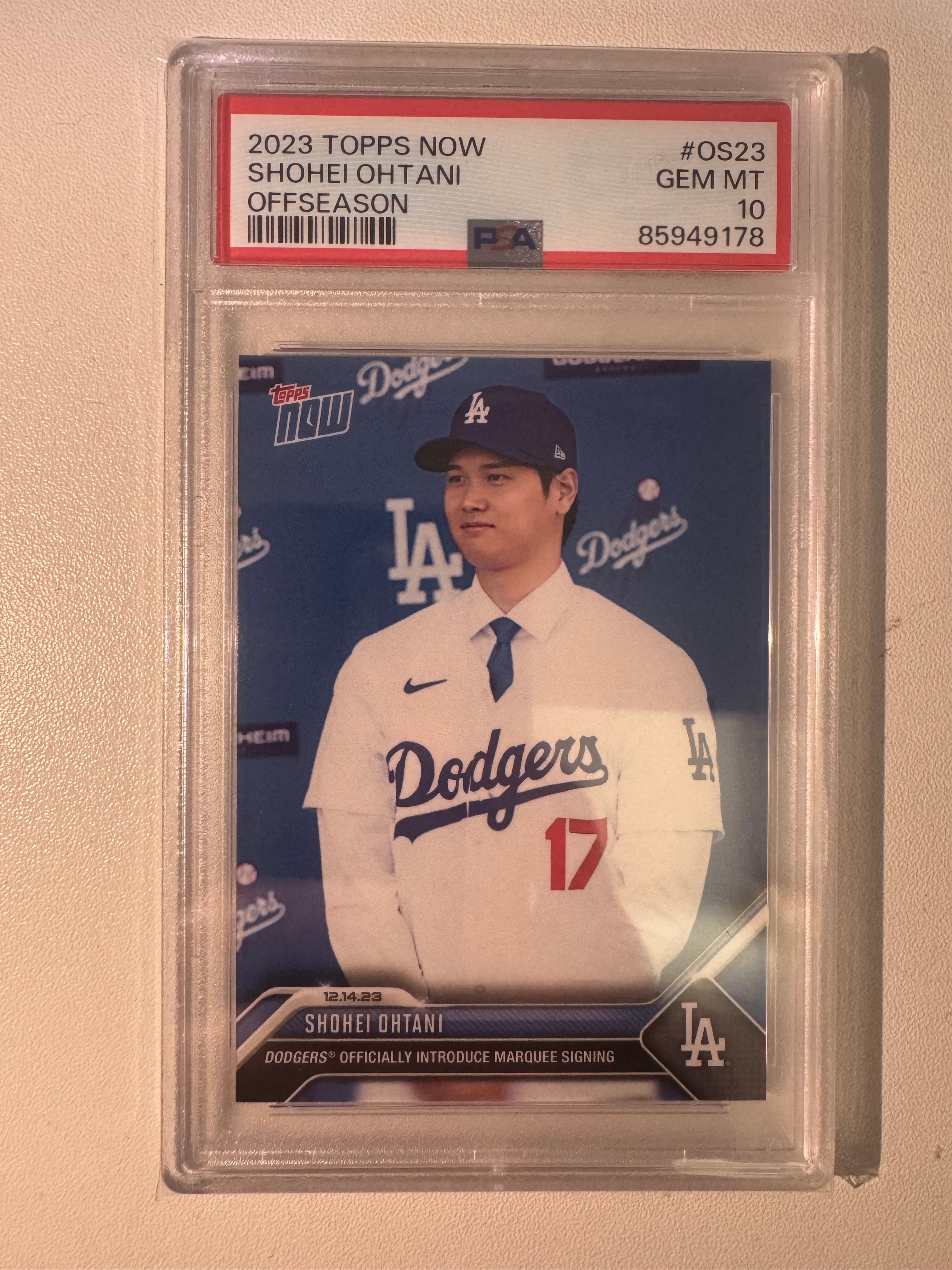 大谷翔平 [OS-23](2023 MLB トップスナウ JPカード)