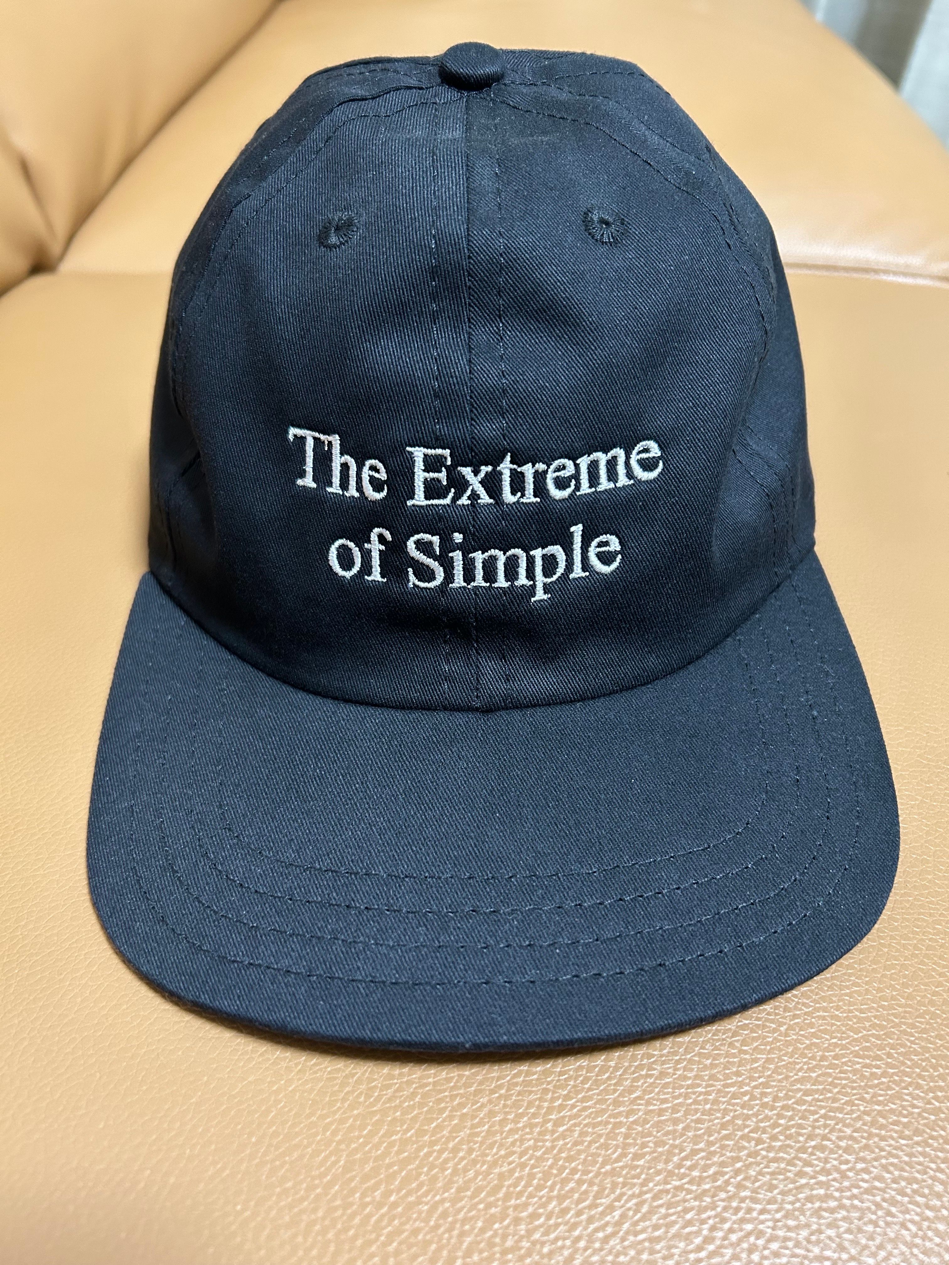 ENNOY Cotton Cap (The Extreme of Simple Logo) "Black" (24SS)