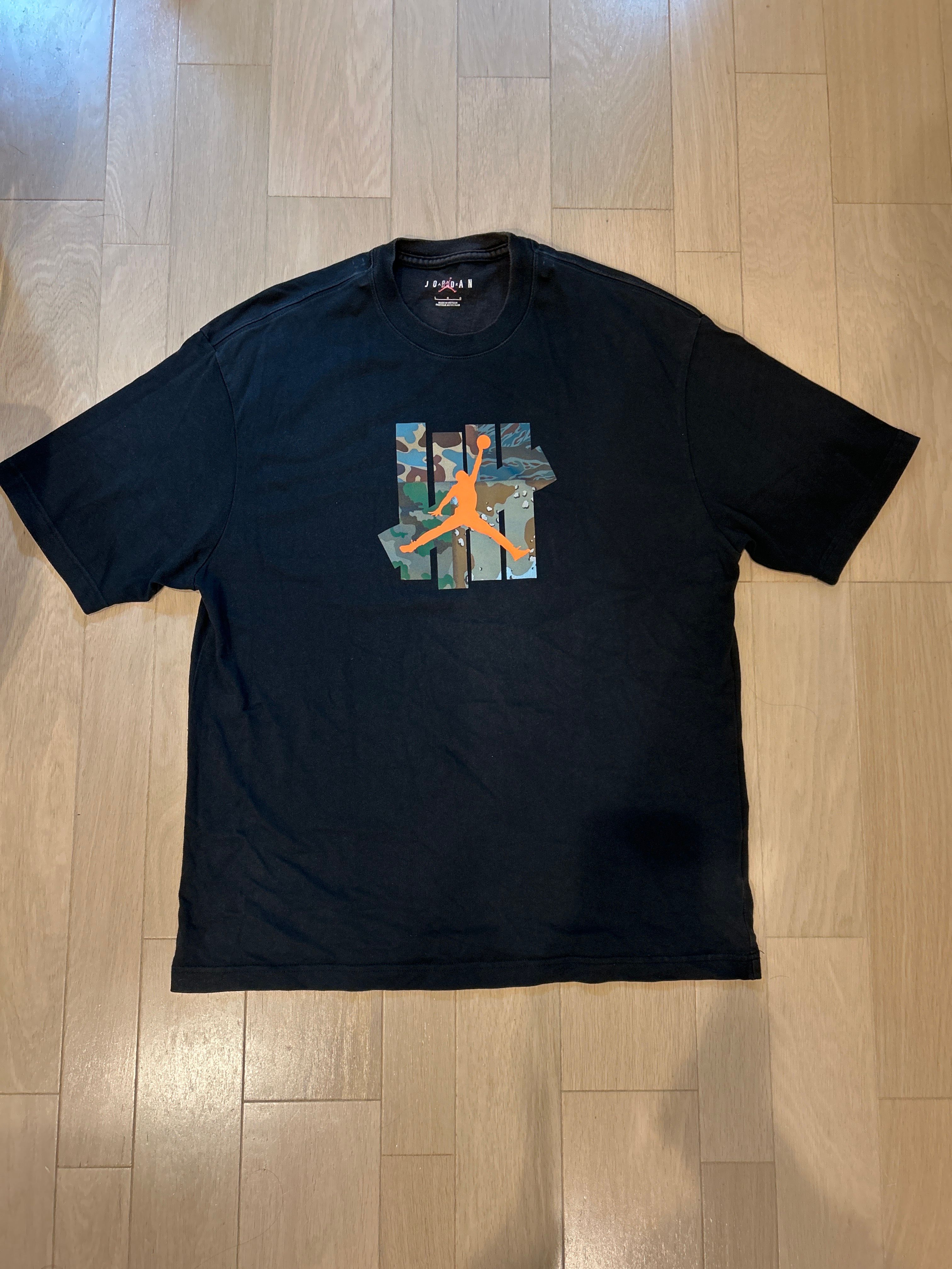 UNDEFEATED x JORDAN S/S Tee "Black"