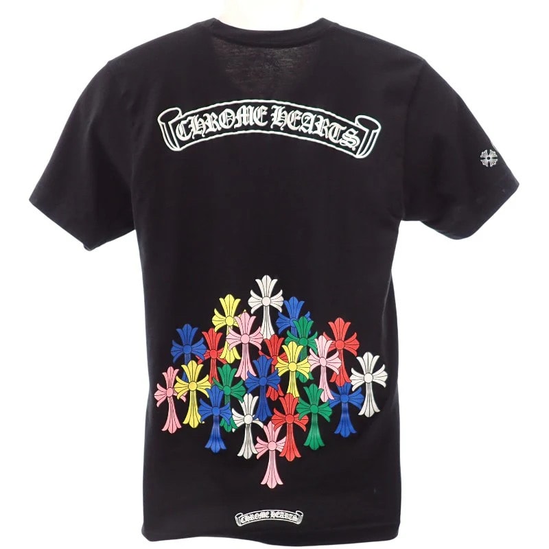 Chrome Hearts Cemetery Cross T-Shirt "Black/Multicolor"