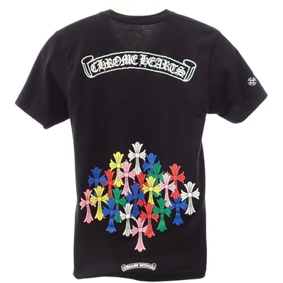 Chrome Hearts Cemetery Cross T-Shirt "Black/Multicolor"