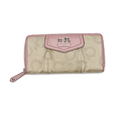 コーチ COACH 長財布 キャンバス 長財布