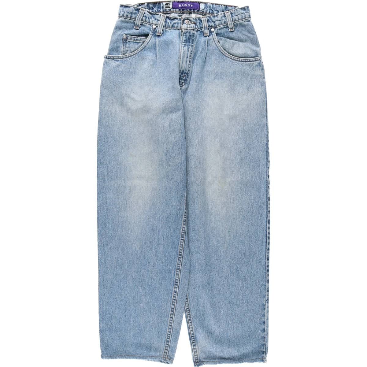 古着 90年代 リーバイス Levi's SILVER TAB シルバータブ BAGGY バギー テーパードデニムパンツ USA製 メンズw30相当 ヴィンテージ/eaa646431